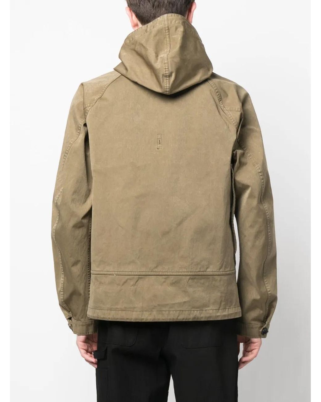 C P Company Green Lightweight Hooded Jacket for men