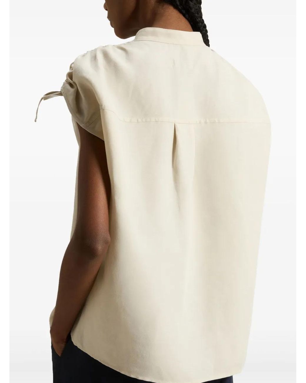 Woolrich Natural Button-Up Blouse