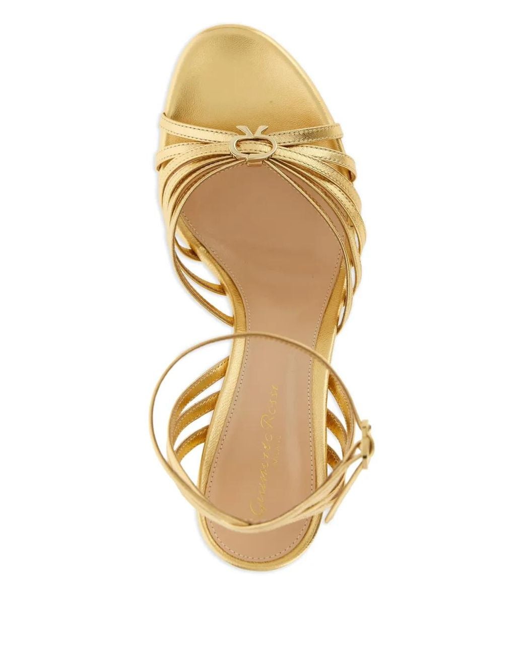 Gianvito Rossi Metallic 'Rita' Sandals