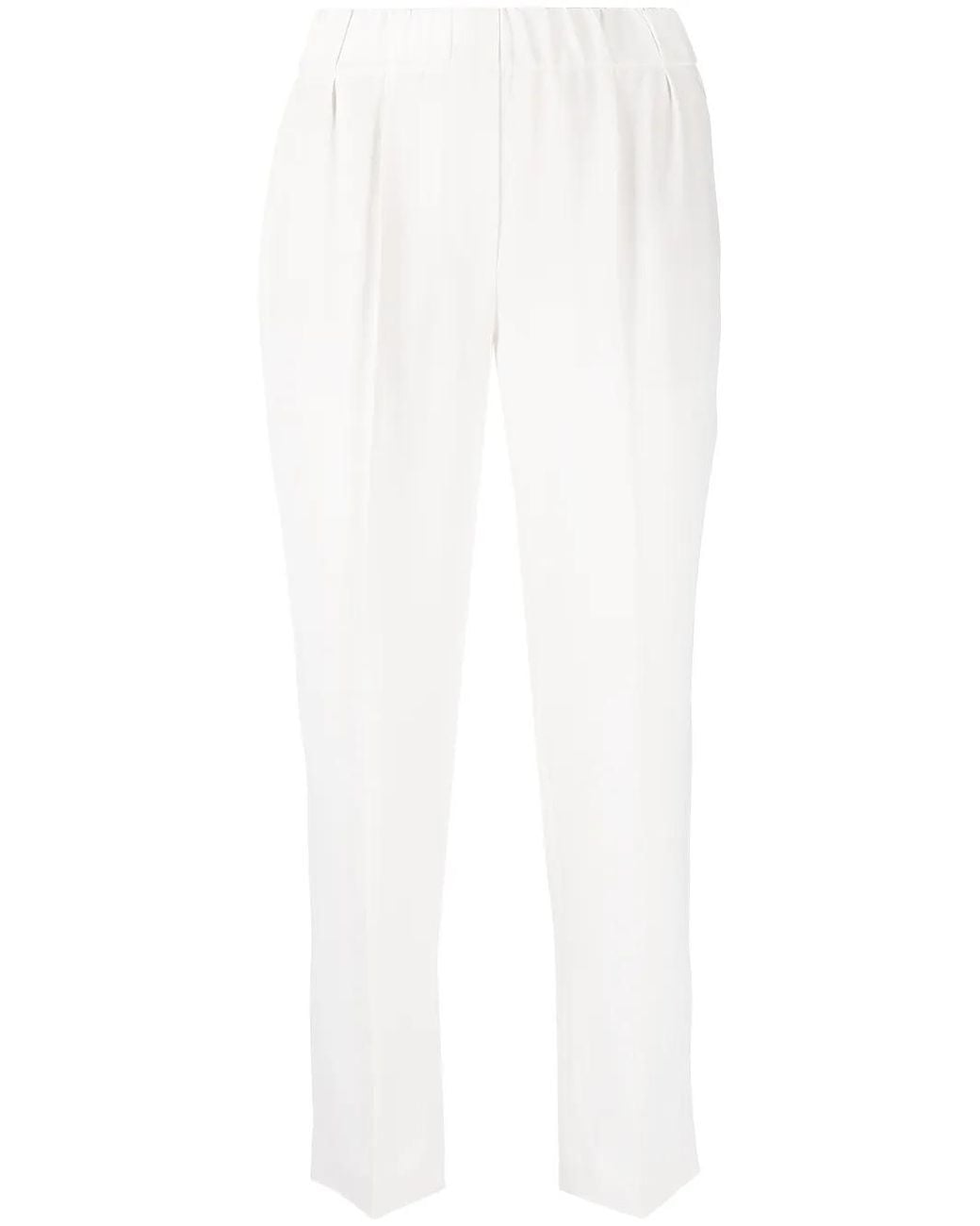 Brunello Cucinelli White Pants