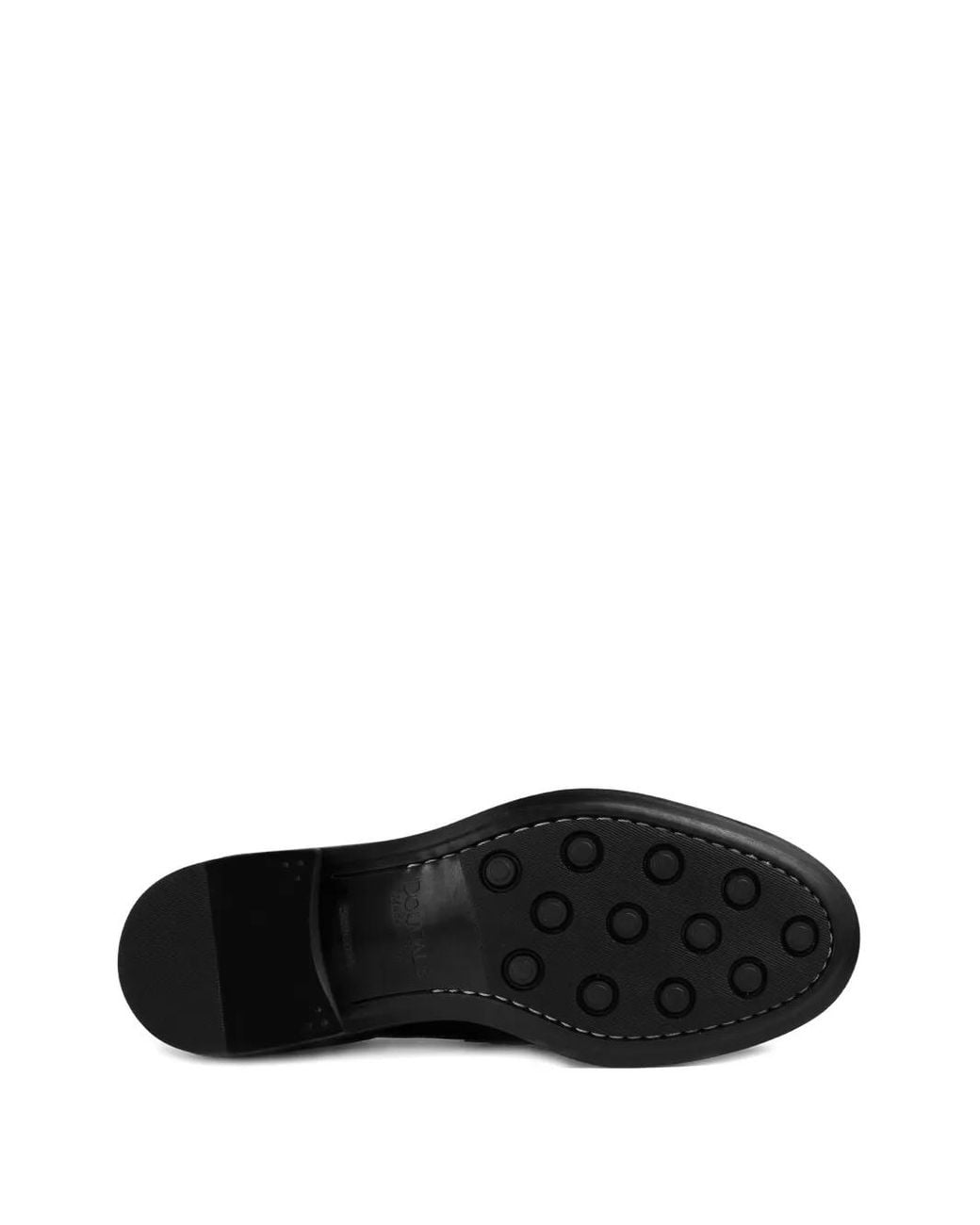 Doucal's Black Leather Loafers