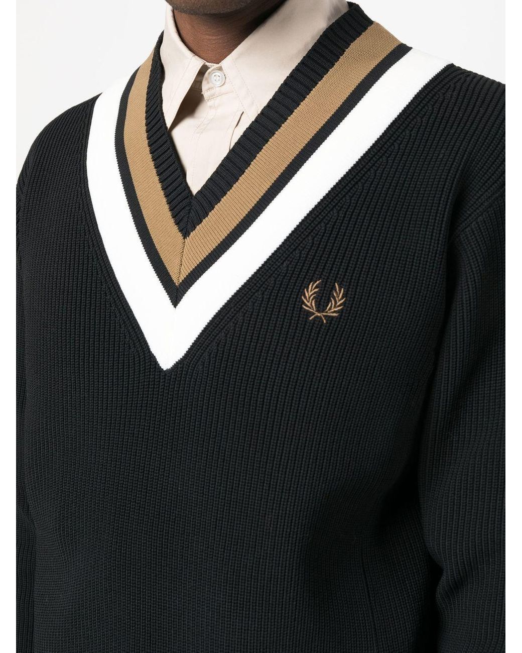Fred perry clearance jumper v neck
