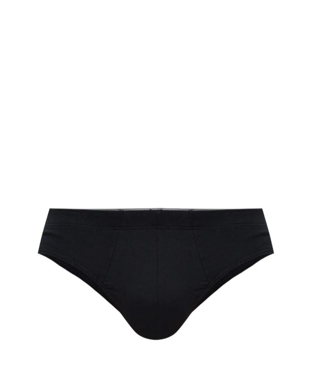 Hanro Black Cotton Briefs for men
