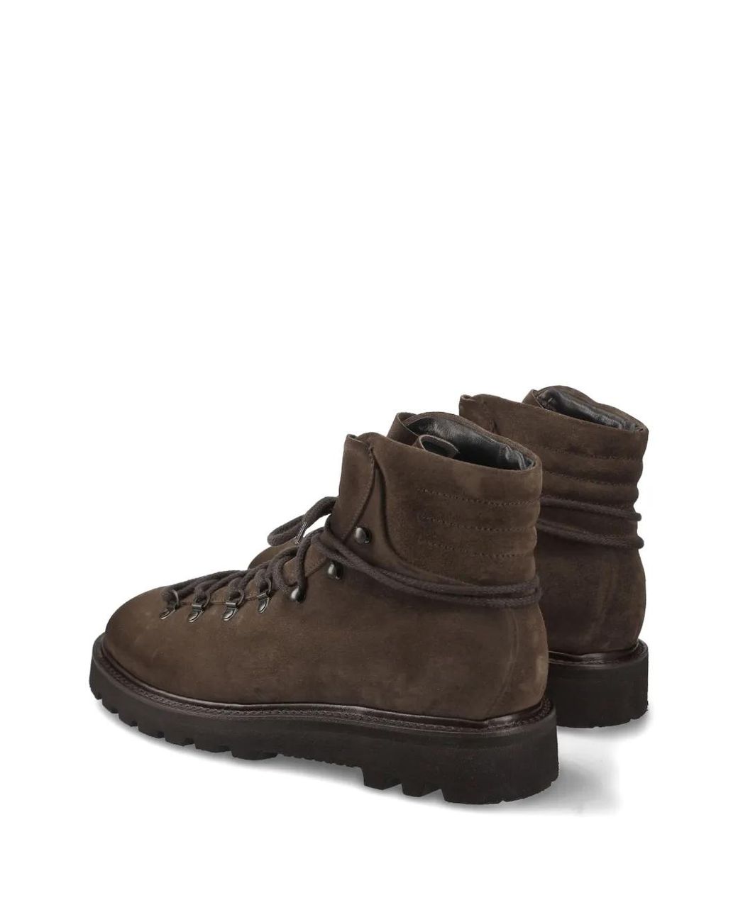 Stivali Stringati di Premiata in Brown da Uomo
