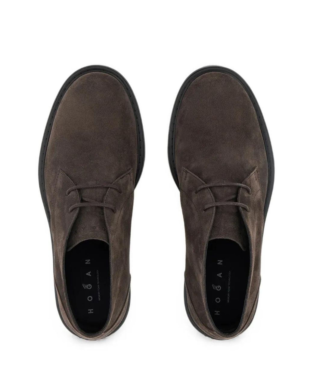 Hogan Brown H704 Boots for men