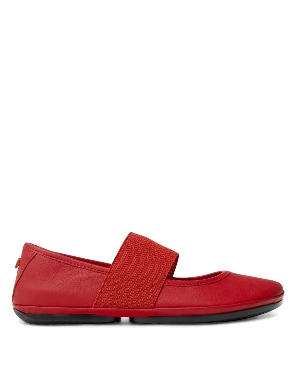Camper Red Right Nina Ballerina Shoes