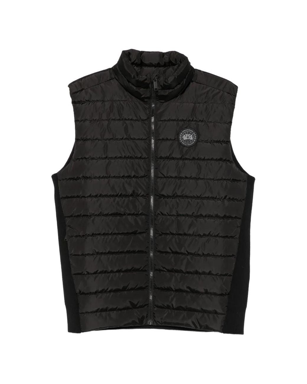 Canada Goose Black Hybridge Flavio Quilted Gilet for men