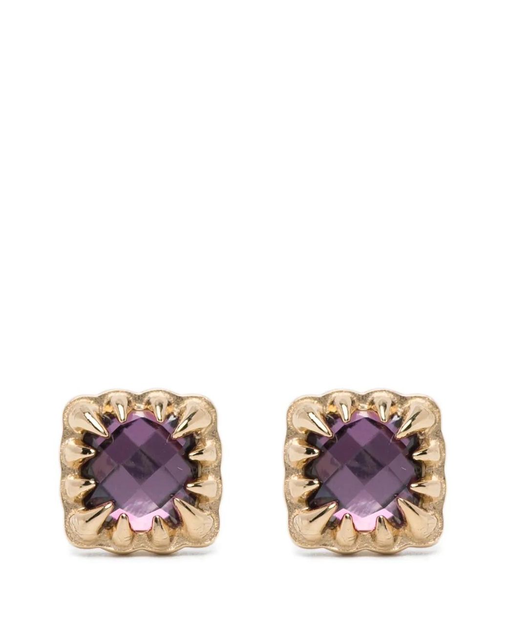 Stolen Girlfriends Club White Mini Claw Earrings