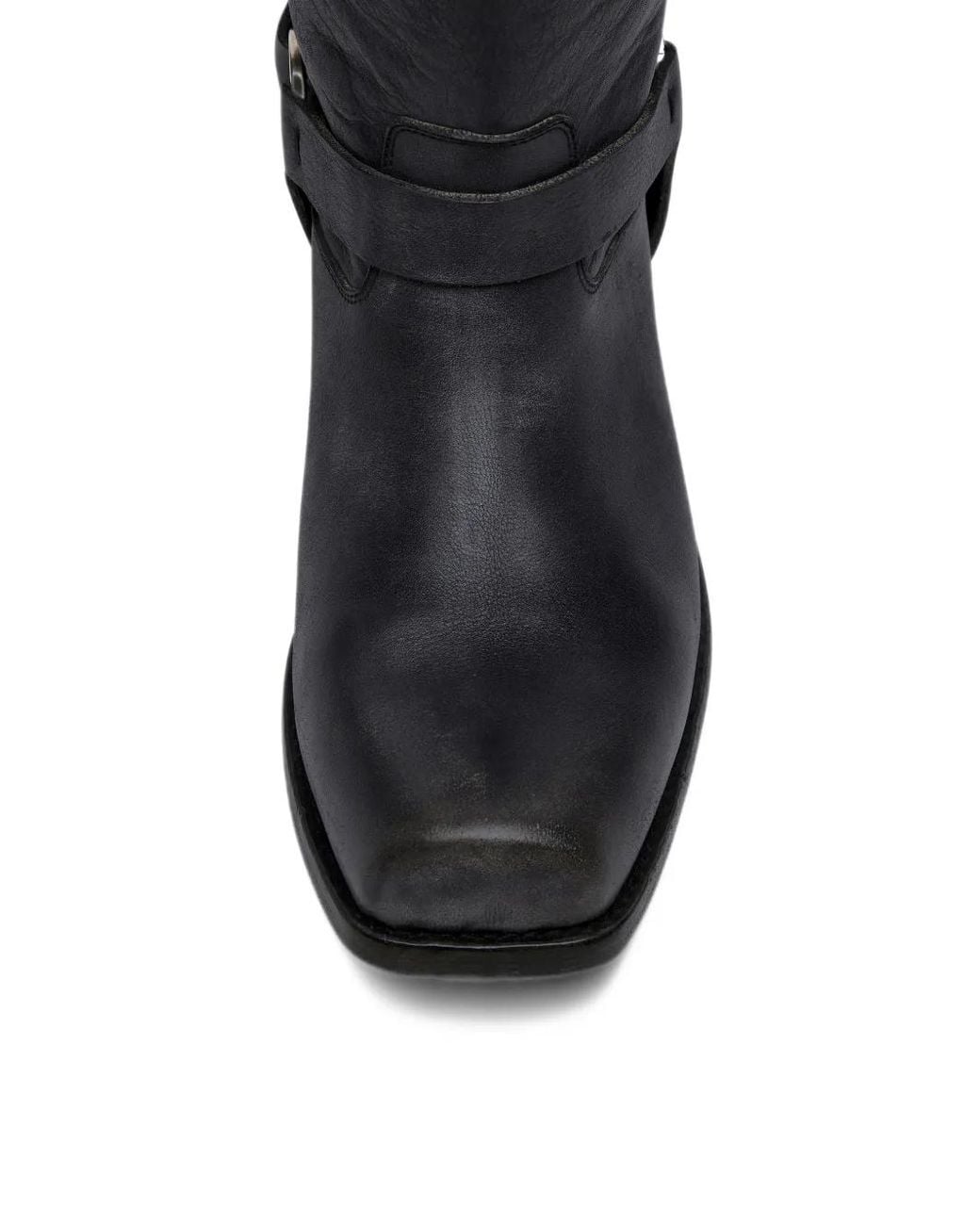 Golden Goose Deluxe Brand Black High Biker Boots for men