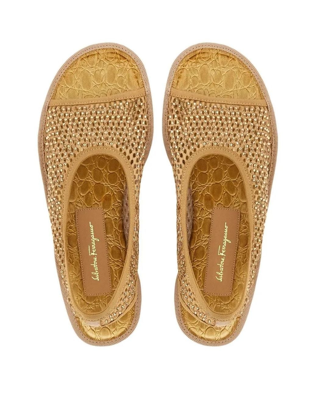 Ferragamo Natural Anio Nomadic Stories Slingback Sandals
