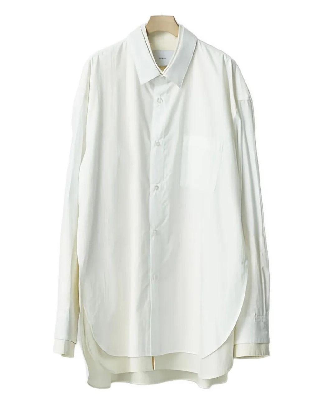 stein White Chest-Pocket Buttoned Shirt