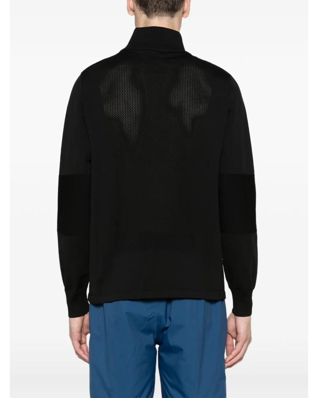 Colmar Black Neowarm Technical Half-Zip Sweatshirt for men