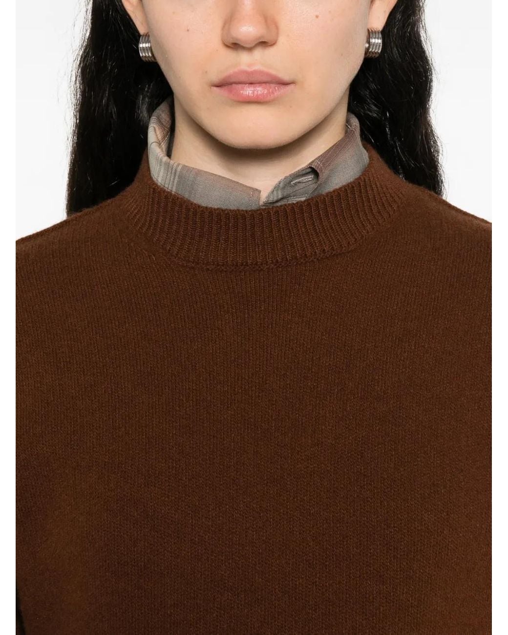 Sofie D'Hoore Brown Pullover Mit Rundem Ausschnitt