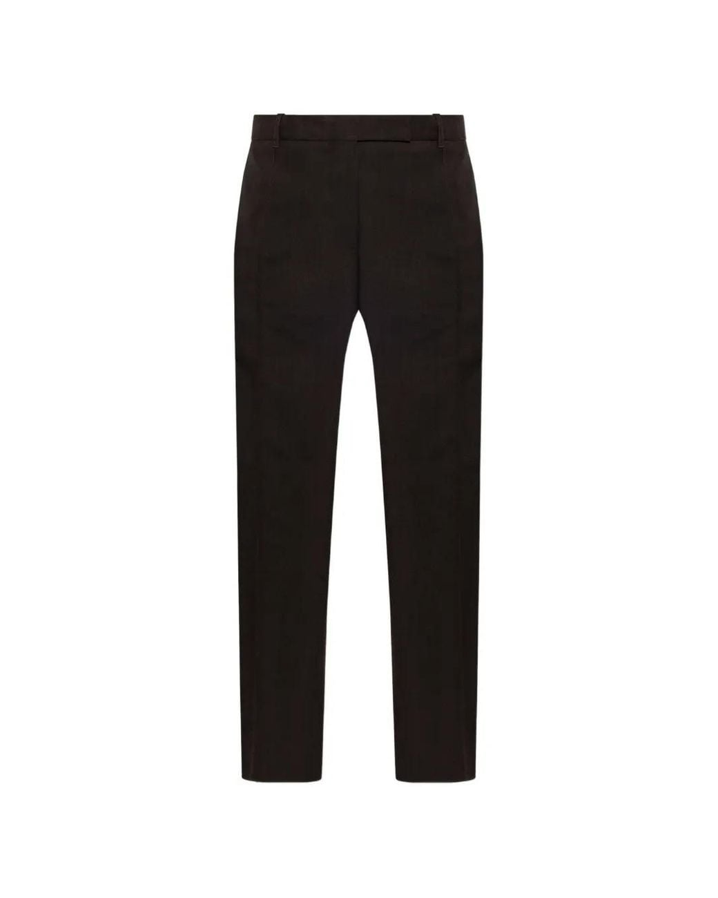 Studio Nicholson Black Quarte Wool Trousers