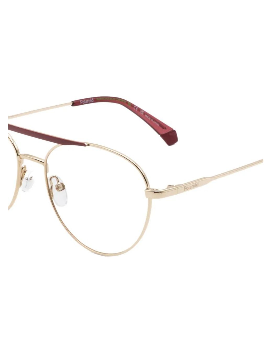 Polaroid Natural Pilot-Frame Glasses