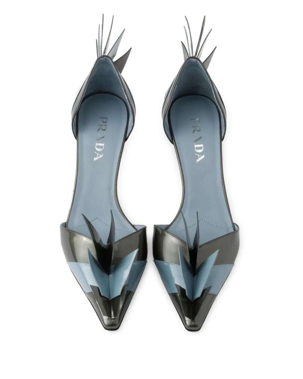 Prada Black D'Orsay Pumps 55Mm