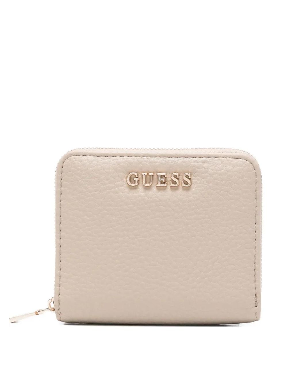 Guess Natural Logo-Plaque Wallet