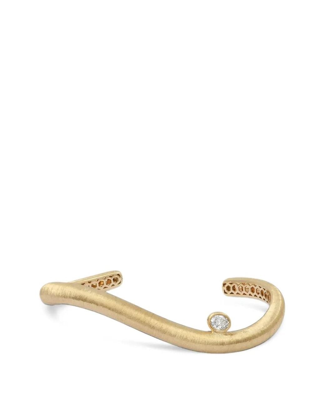 Rainbow K Metallic Illusion Diamond Oval Bracelet