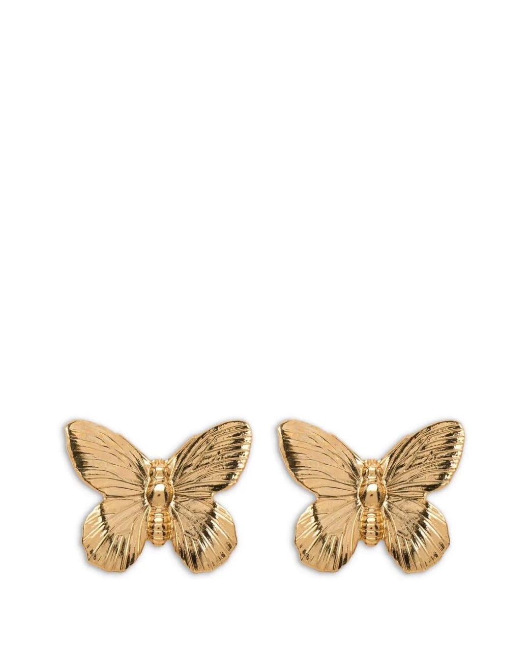 Jennifer Behr Metallic Butterfly Earrings