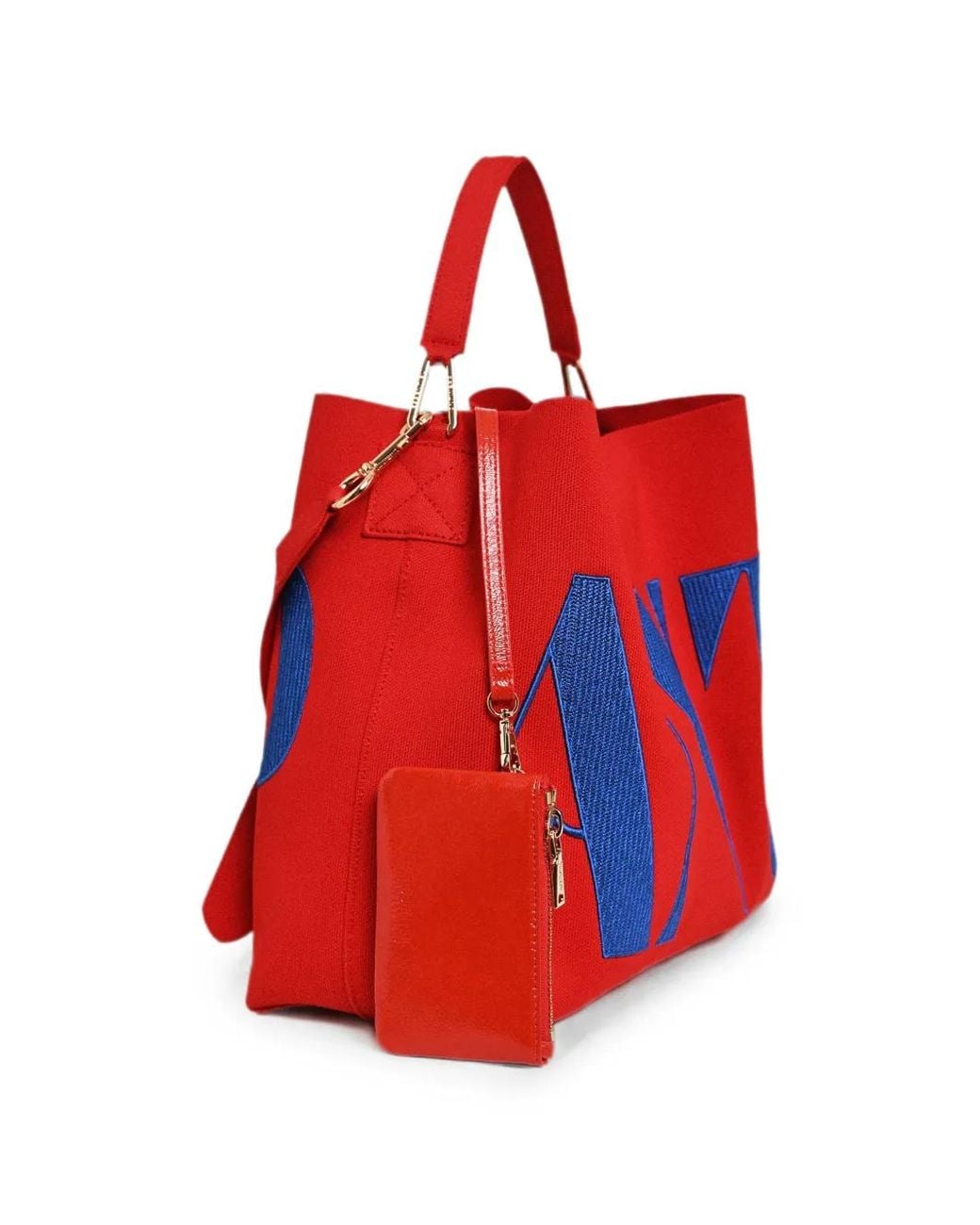 Essentiel Antwerp Red Sac À Main Karoll À Patch Logo