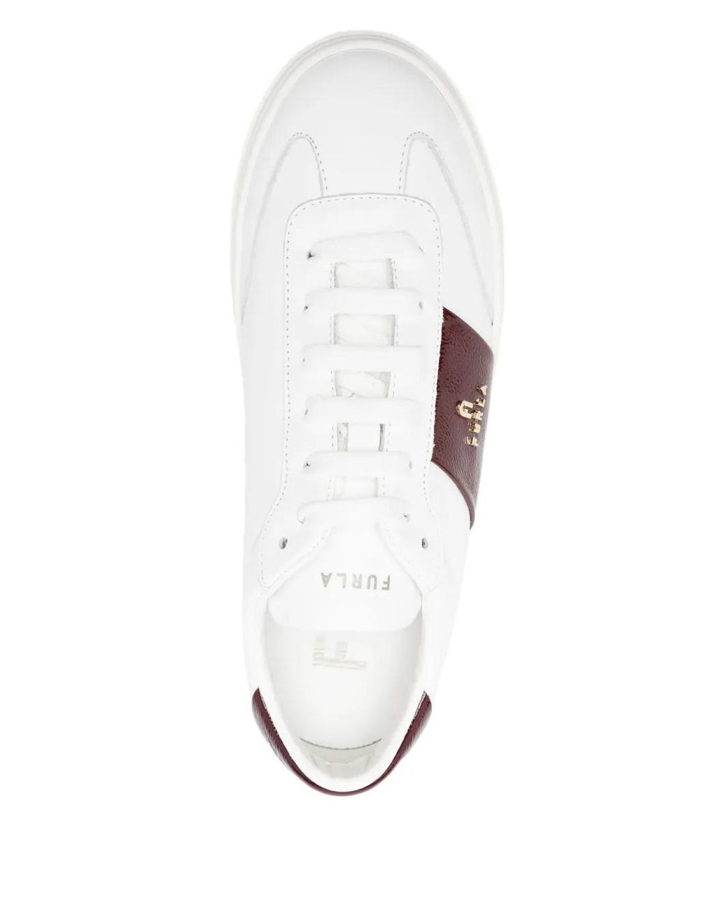 Furla Pink Enjoy Lace-Up Sneaker