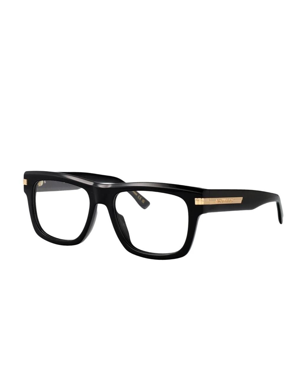 DSquared² Black D20163 Square-Frame Glasses for men