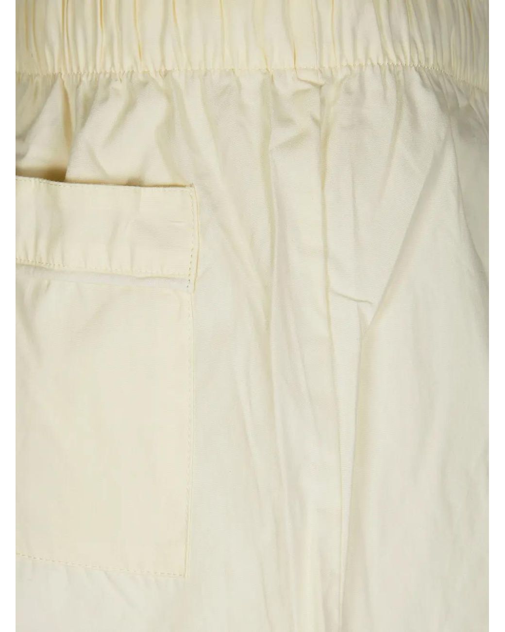 Entire studios White Drawstring-Waist Shorts