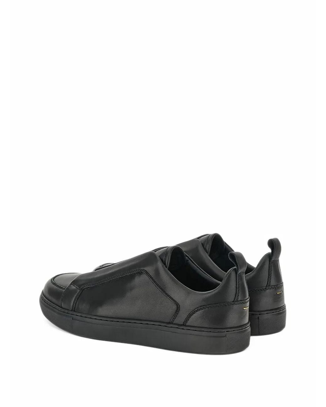 Paul & Shark White Leather Slip-On Sneakers for men