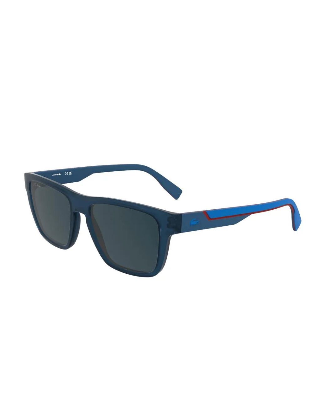 Lacoste Blue Logo-Print Sunglasses for men