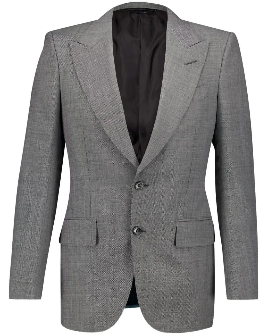 Tom Ford Gray Single-Breasted Blazer for men