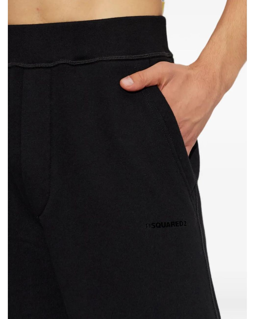DSquared² Jogginghose Mit Logo-Patch in Black für Herren