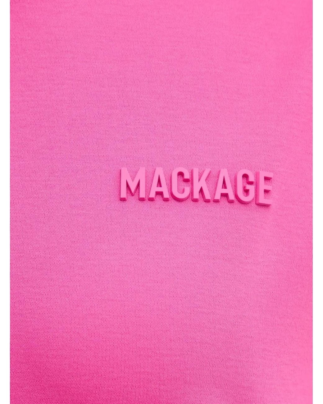 Mackage Pink Tee-W Short-Sleeve Crew-Neck T-Shirt
