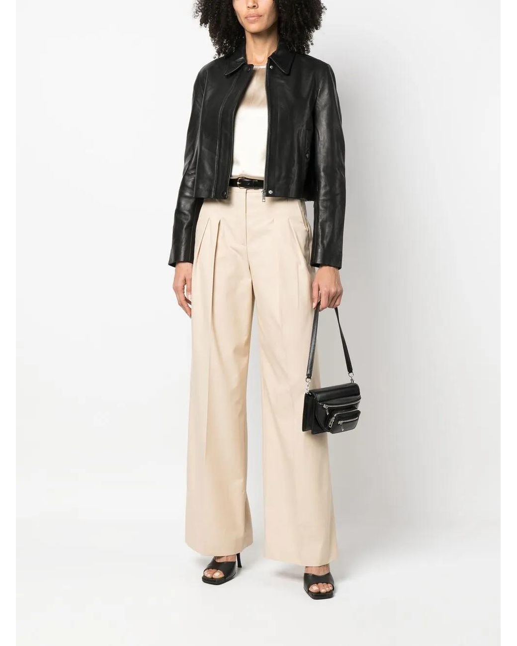 Calvin Klein Natural Pants With Logo