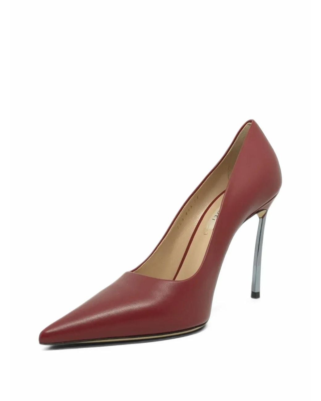 Casadei Purple Blade Pointed-Toe Pumps