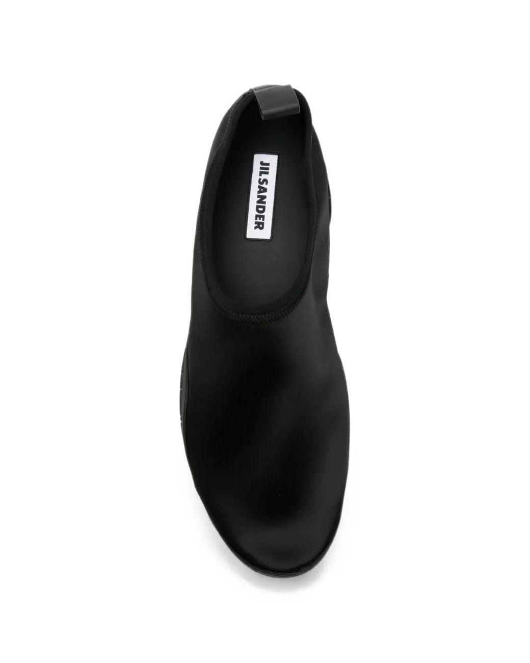Jil Sander Black Elbe Slip-On Loafers for men