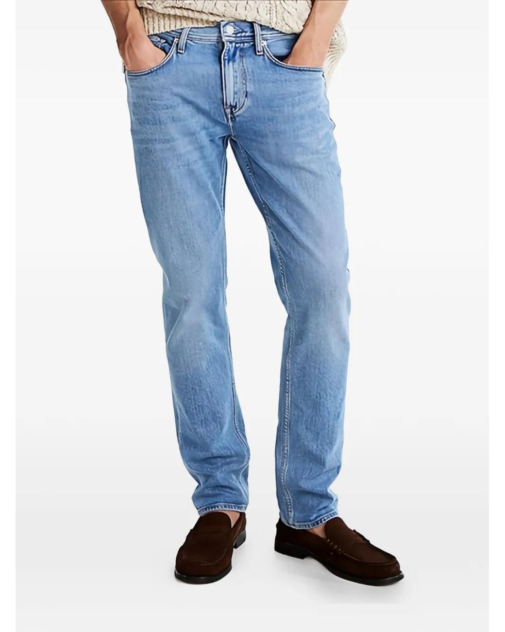 Tommy Hilfiger Blue Straight Jeans for men