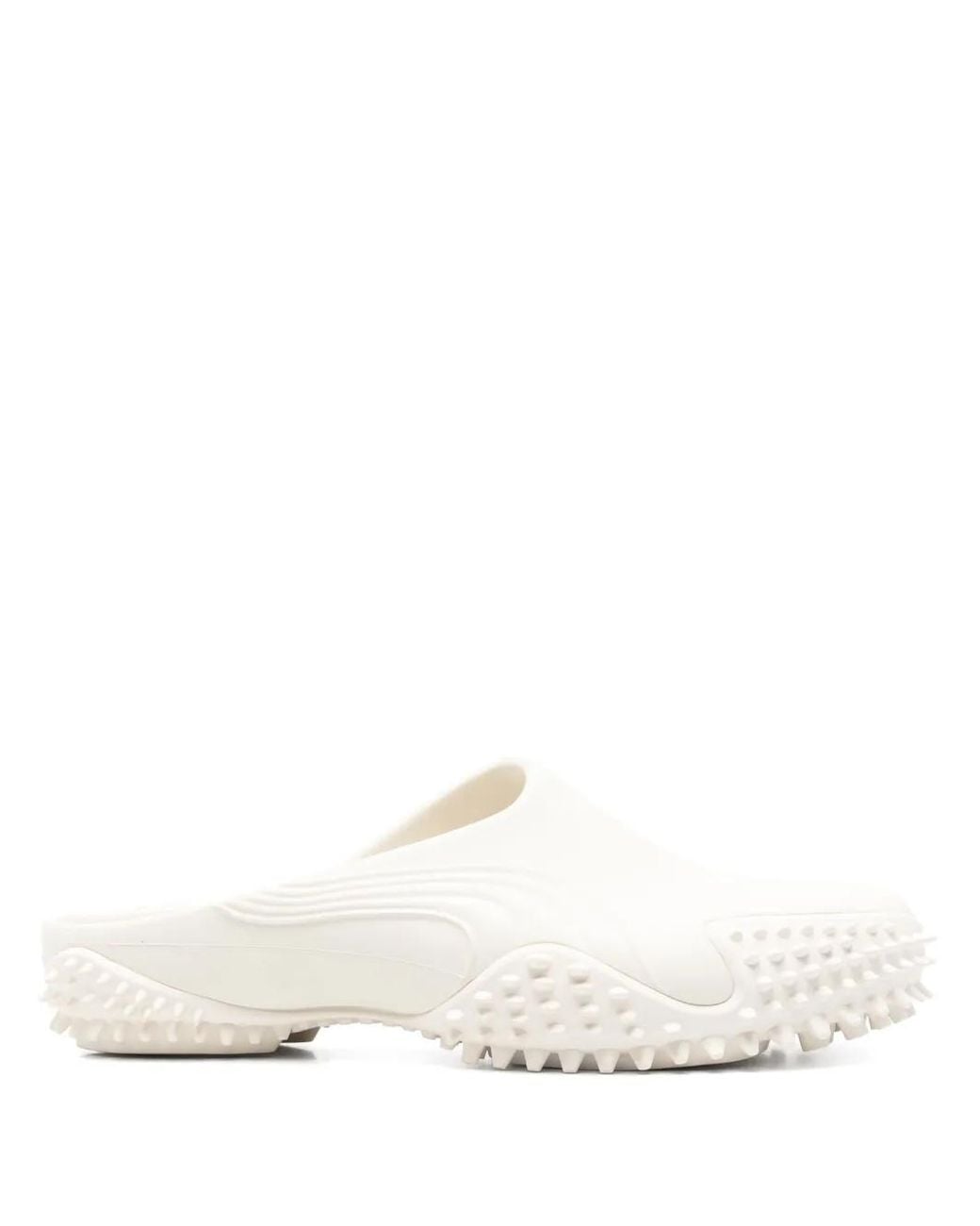 PUMA White Mostro Slippers for men