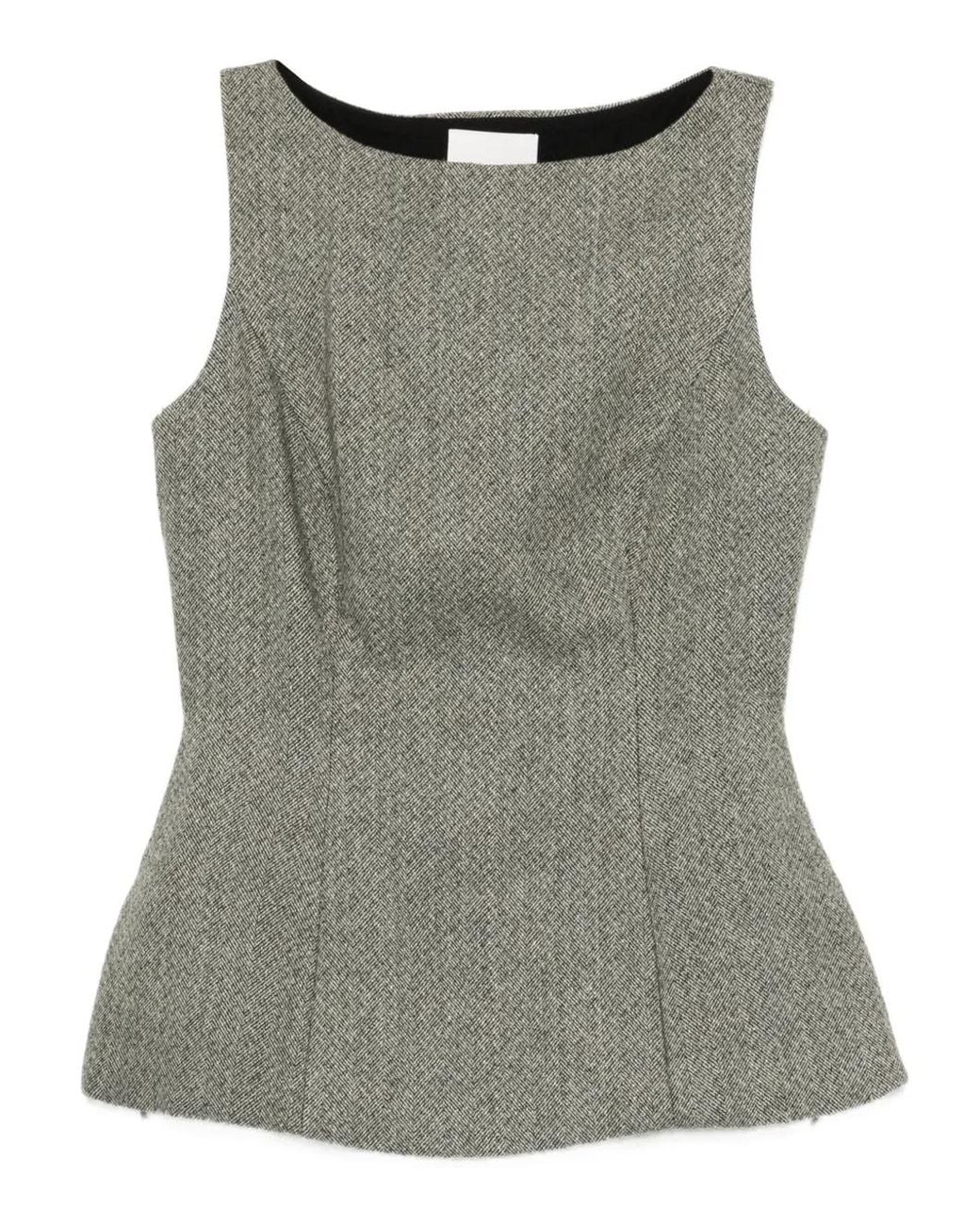 Reformation Gray Nolyn Top