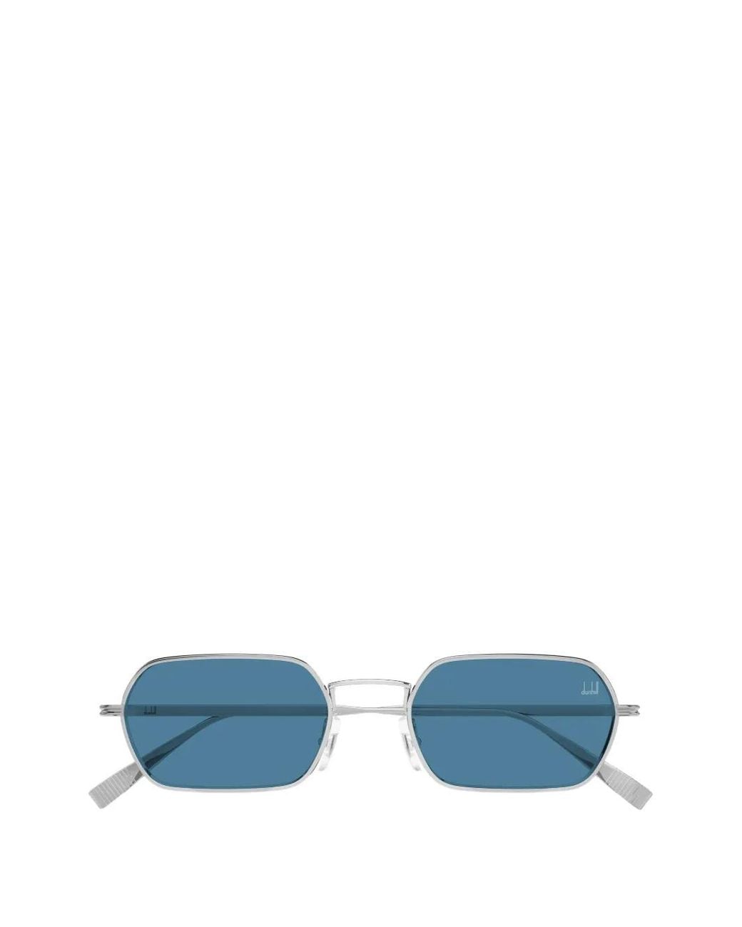 Dunhill Blue Geometric-Frame Sunglasses for men