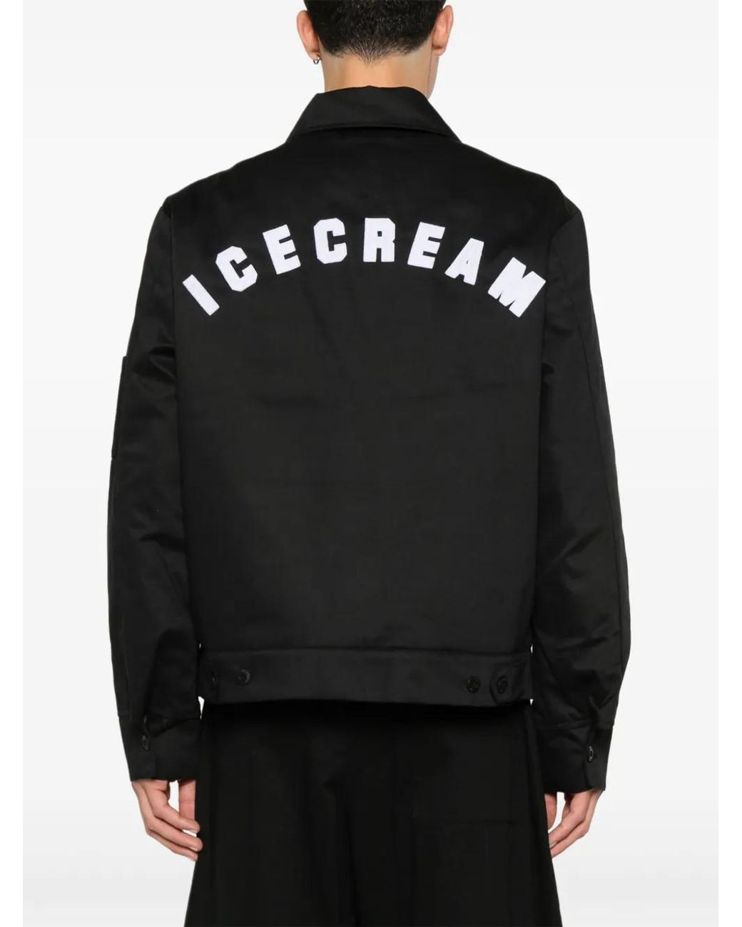 Giacca Og Work di ICECREAM in Black da Uomo