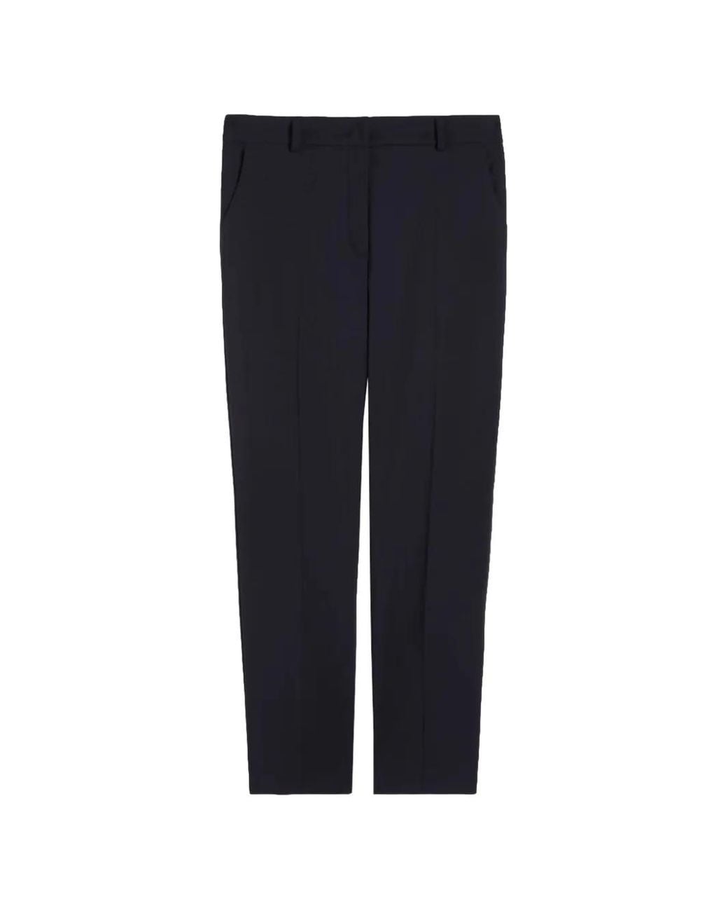 Weekend by Maxmara Blue Tailored Trousers
