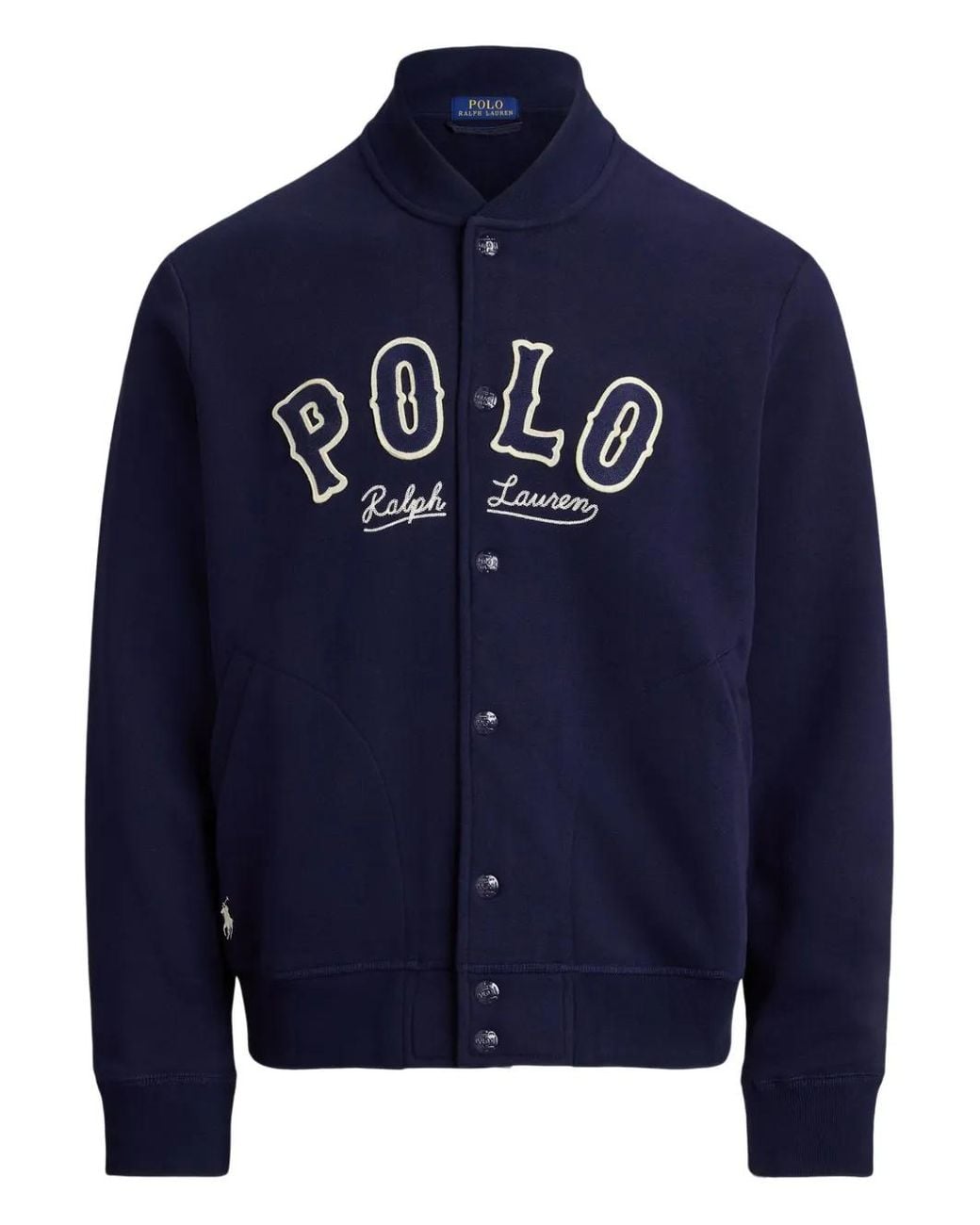 Polo Ralph Lauren Blue The Rl Fleece Western Logo Sweatshirt for men