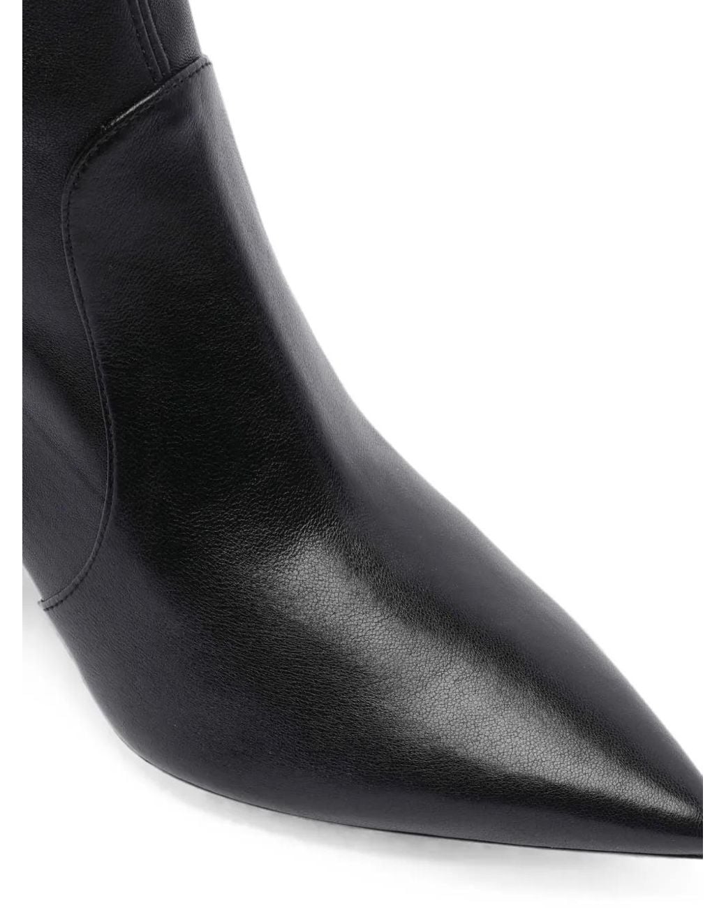 Stuart Weitzman Black Bottines-Chaussettes Stuart Power Bootie