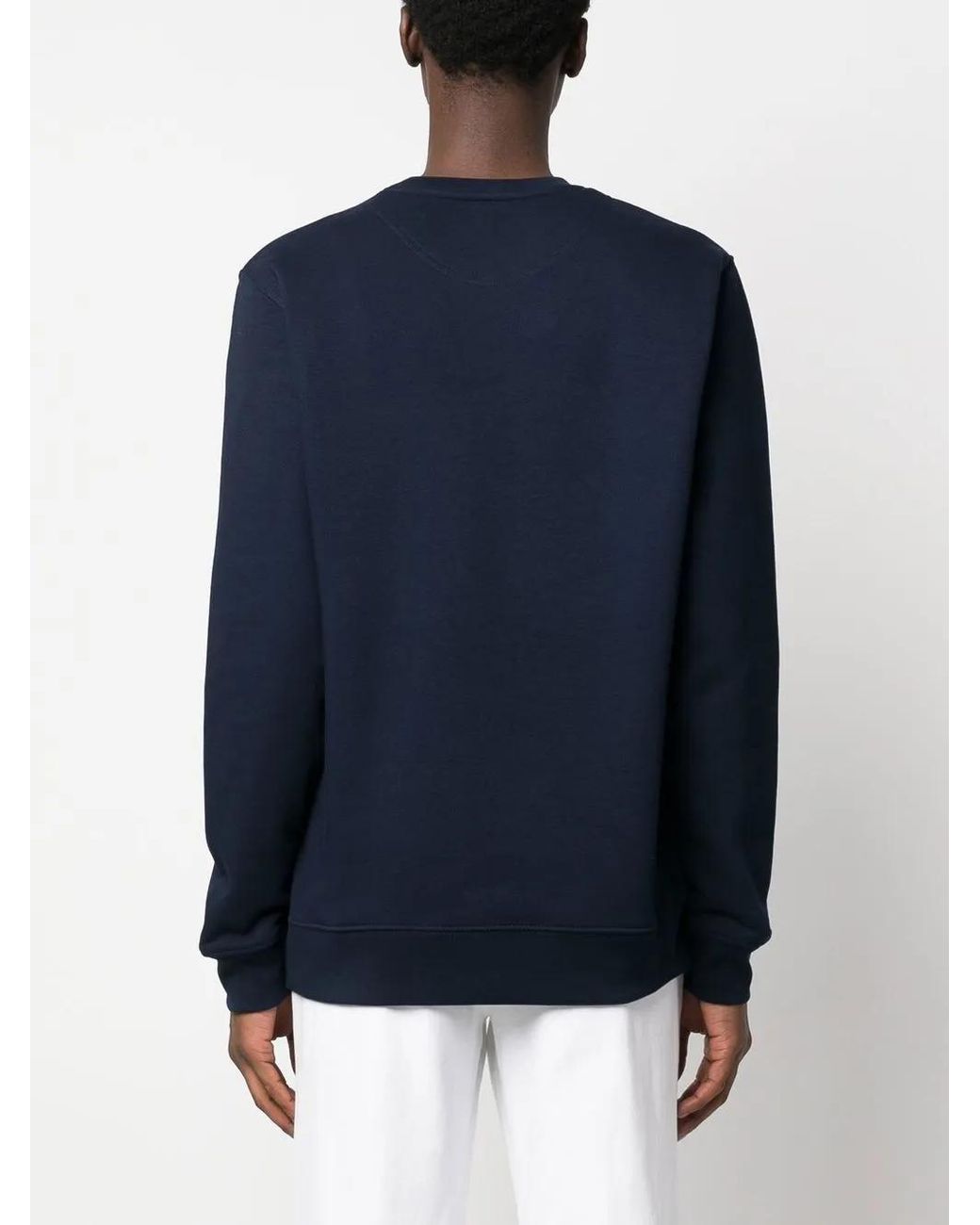 Yves Salomon Blue Organic-Cotton-Blend Sweatshirt for men