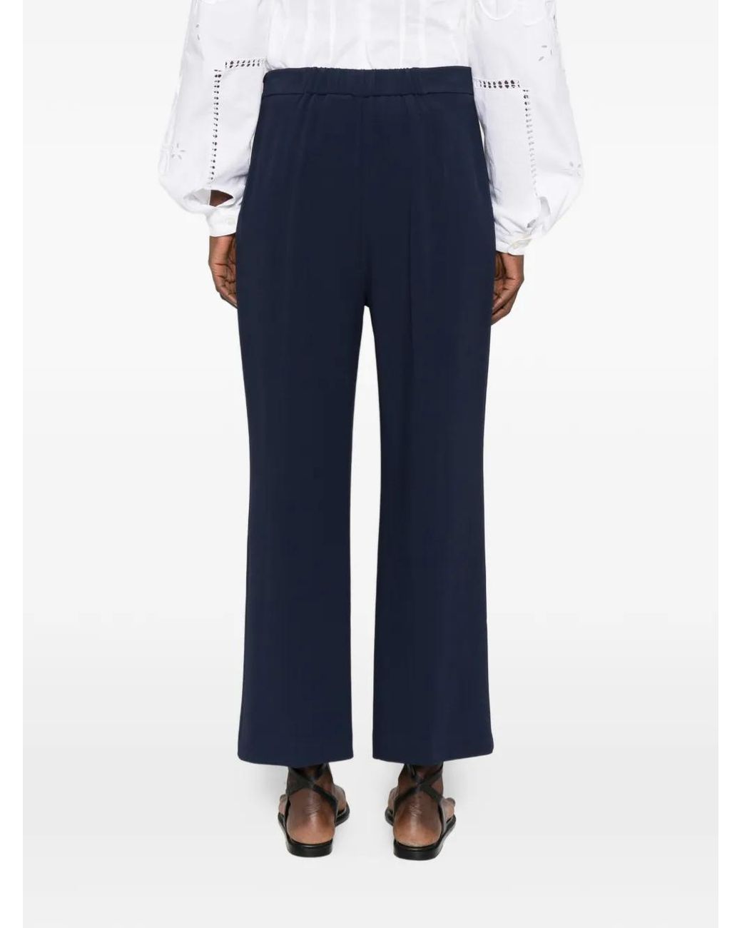 Etro Blue Textured Trousers