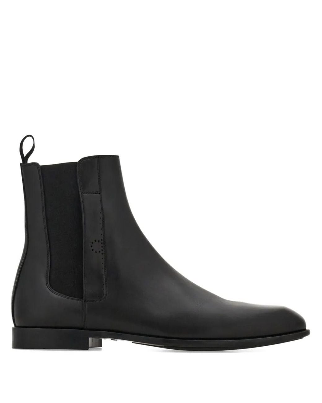 Ferragamo Black Chelsea Boots for men