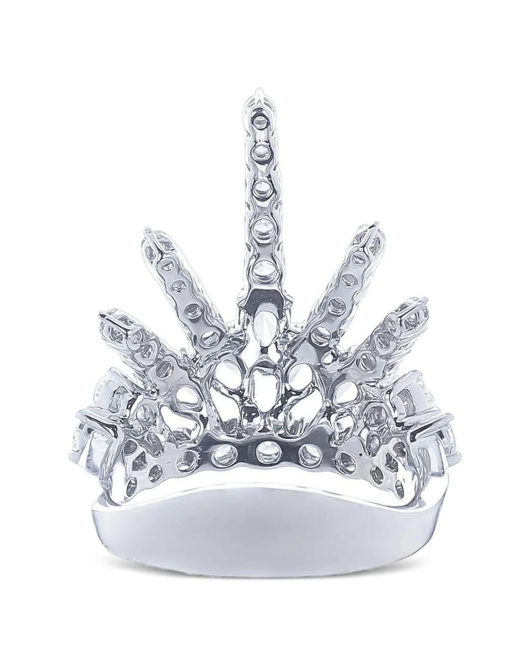 YEPREM White Y-Not Diamond Ring