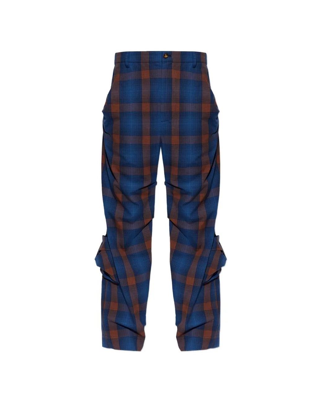 Vivienne Westwood Blue 'Achilles' Trousers for men