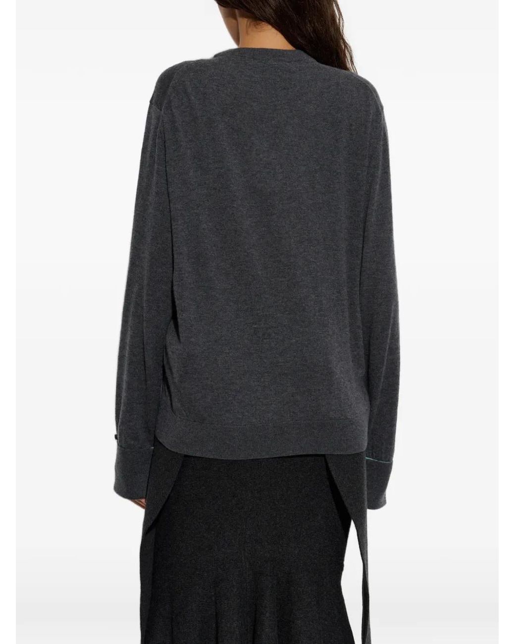 Jacquemus Gray The Pablo Cardigan
