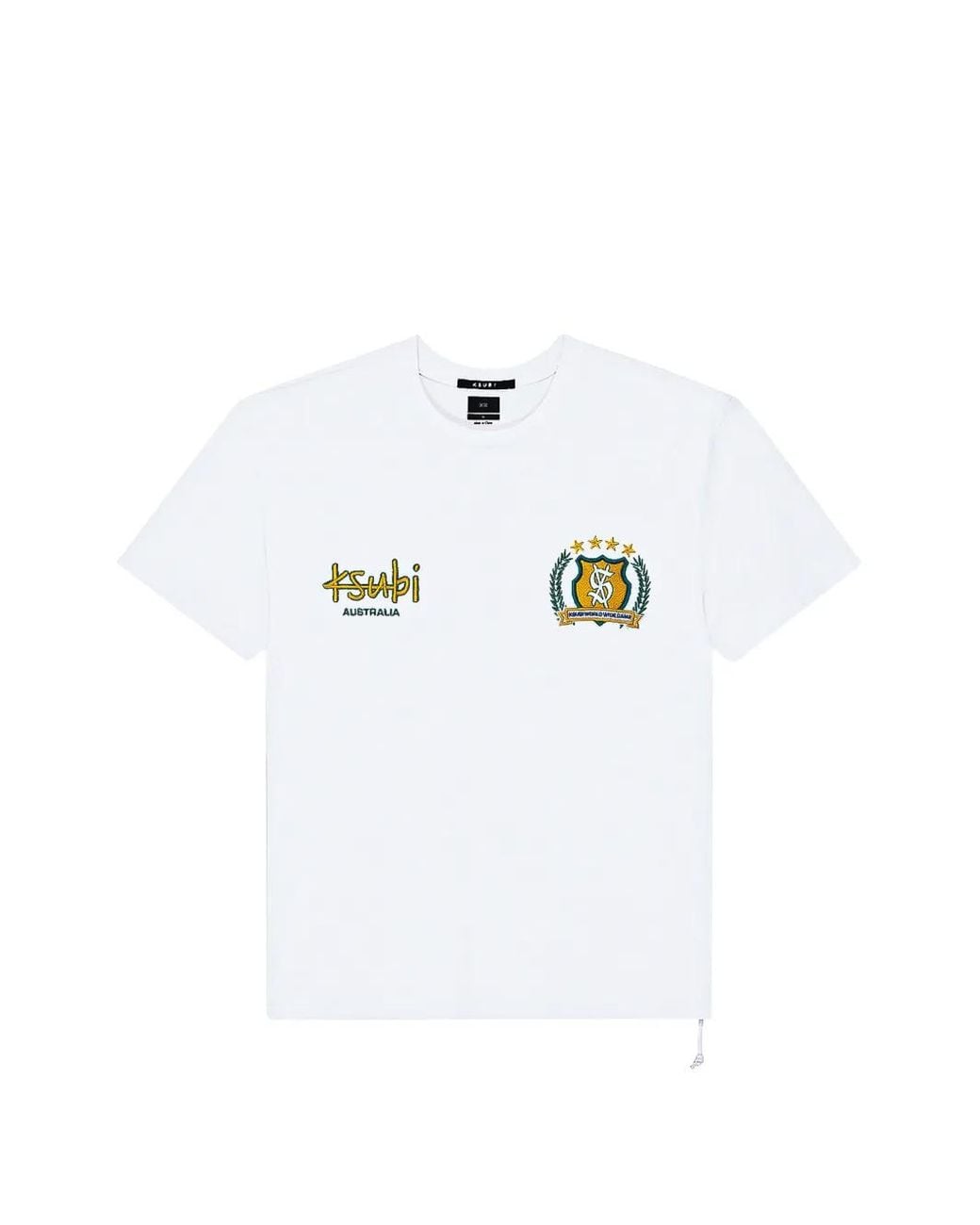 Ksubi White Aus Ekcess T-Shirt for men